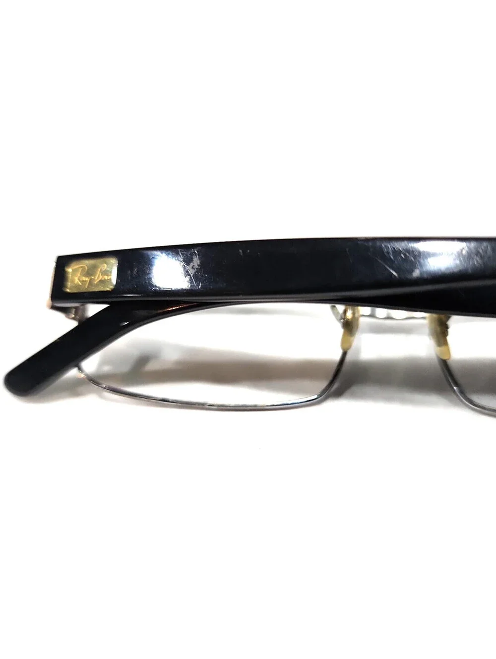 Ray Ban RB6169 2502 Black Metal Eyeglasses Frame 52-16 140 Read